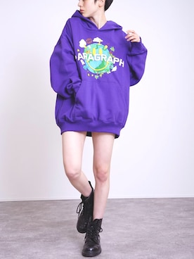 「Paragraph（パラグラフ）のアイテム」を使った、ROCKSTE【公式アカウント】さん（レディース・158cm）の秋コーディネート