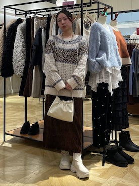 Himeさん(レディース・158cm)の冬コーディネート