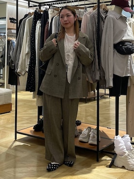 Himeさん（レディース・158cm）の春コーディネート