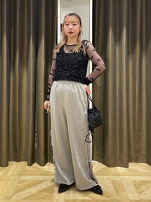 LOWRYS FARM（ローリーズファーム）の「チュールリボンレース