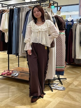 「アイテム（スウェットパンツ）」を使った、Himeさん（レディース・158cm・20代）の夏コーディネート
