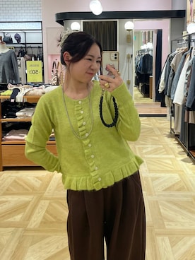 「アイテム（PC・スマホグッズ/家電）」を使った、Himeさん（レディース・158cm）の秋コーディネート