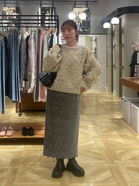 Himeさん（レディース・158cm）の冬コーディネート