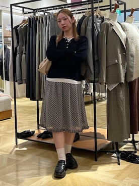 Himeさん（レディース・158cm）の冬コーディネート