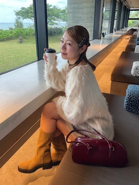 Himeさん（レディース・158cm）の冬コーディネート