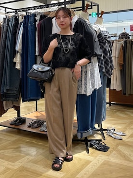 「アイテム（パンツ）」を使った、Himeさん（レディース・158cm・20代）の夏コーディネート