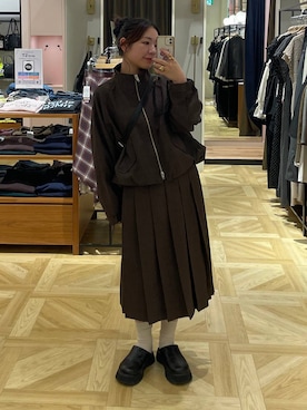 「アイテム（リング）」を使った、Himeさん（レディース・158cm・20代）の秋コーディネート