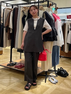 「アイテム（パンツ）」を使った、Himeさん（レディース・158cm・20代）の夏コーディネート
