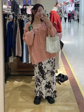 「アイテム（チョーカー）」を使った、Himeさん（レディース・158cm・20代）の冬コーディネート