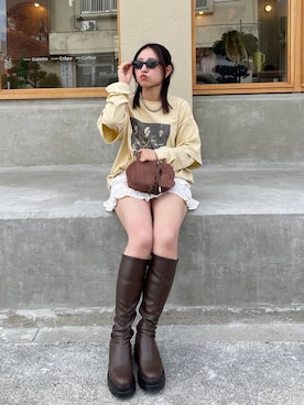 Himeさん（レディース・158cm）の秋コーディネート