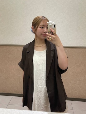 「eL（エル）のアイテム」を使った、Himeさん（レディース・158cm）の夏コーディネート