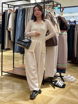 「アイテム（スウェットパンツ）」を使った、Himeさん（レディース・158cm・20代）の秋コーディネート