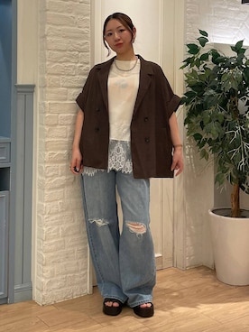 Himeさん（レディース・158cm）の夏コーディネート