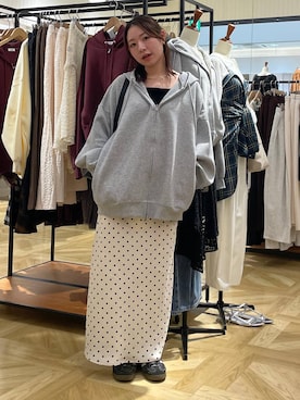 「アイテム（キャミソール）」を使った、Himeさん（レディース・158cm）の秋コーディネート