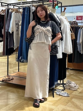「アイテム（アクセサリー）」を使った、Himeさん（レディース・158cm・20代）の夏コーディネート