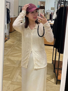 「アイテム（PC・スマホグッズ/家電）」を使った、Himeさん（レディース・158cm）の秋コーディネート