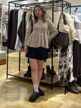 Himeさん（レディース・158cm）の冬コーディネート