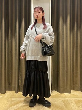 「アイテム（ワンピース/ドレス）」を使った、Himeさん（レディース・158cm・20代）の秋コーディネート