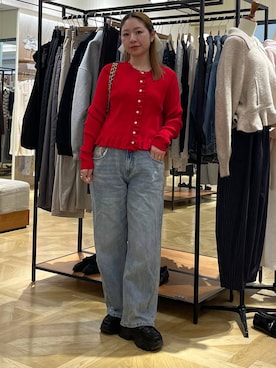 Himeさん（レディース・158cm）の冬コーディネート