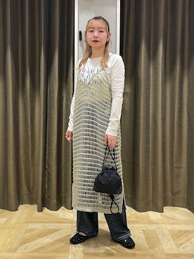 「アイテム（ワンピース/ドレス）」を使った、Himeさん（レディース・158cm・20代）の秋コーディネート