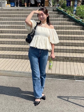 「Heather（ヘザー）のアイテム」を使った、Himeさん（レディース・158cm）の秋コーディネート