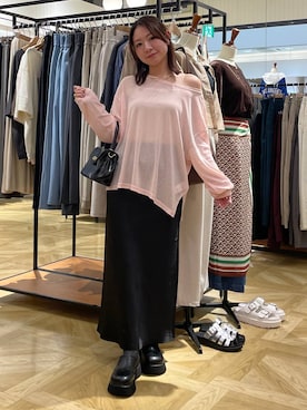 「アイテム（チョーカー）」を使った、Himeさん（レディース・158cm・20代）の夏コーディネート