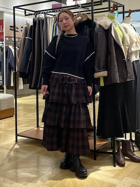 Himeさん（レディース・158cm）の冬コーディネート