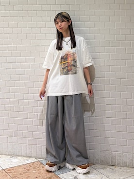 きゃぷさん(レディース・157cm)の春コーディネート