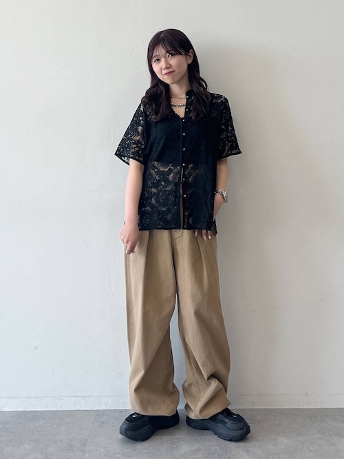 UNISEX》ワイドタックパンツ（チノパンツ）｜PBLIM（ページ
