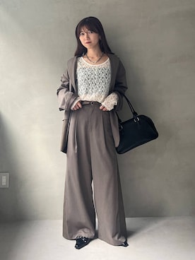 「PAGEBOY（ページボーイ）のアイテム」を使った、きゃぷさん（レディース・157cm）の夏コーディネート