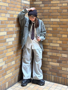 きゃぷさん（レディース・157cm）の春コーディネート