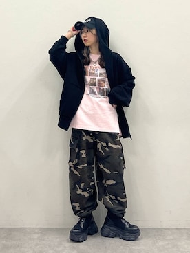 きゃぷさん(レディース・157cm)の冬コーディネート