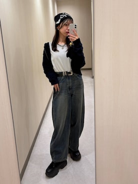 「PAGEBOY（ページボーイ）のアイテム（帽子）」を使った、きゃぷさん（レディース・157cm）の春コーディネート