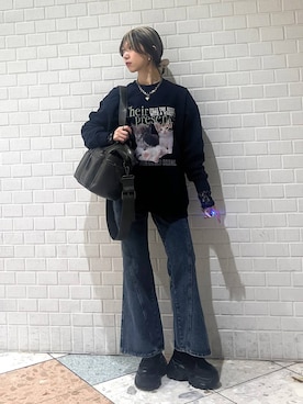 きゃぷさん（レディース・157cm）の冬コーディネート