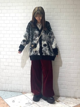 「アイテム（ボディバッグ/ウエストポーチ）」を使った、きゃぷさん（レディース・157cm・20代）の秋コーディネート