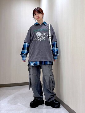 きゃぷさん（レディース・157cm）の秋コーディネート