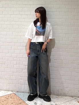 「PAGEBOY（ページボーイ）のアイテム（トップス）」を使った、きゃぷさん（レディース・157cm）の春コーディネート