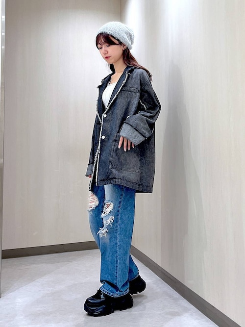 PAGEBOY ストライプデニムジャケット 楽天市場】【SALE／36%OFF】ストライプデニムジャケット PAGEBOY