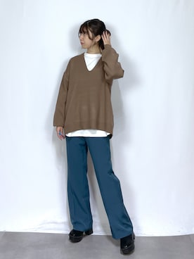 きゃぷさん（レディース・157cm）の冬コーディネート