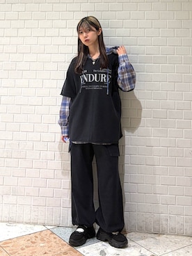 きゃぷさん（レディース・157cm）の春コーディネート