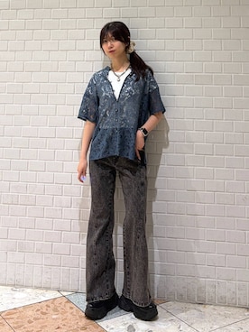 きゃぷさん（レディース・157cm）の春コーディネート