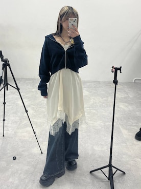 きゃぷさん（レディース・157cm）の冬コーディネート