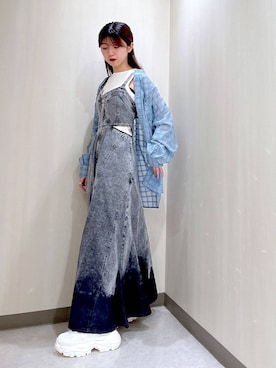 きゃぷさん（レディース・157cm）の春コーディネート