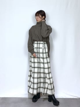 きゃぷさん（レディース・157cm）の冬コーディネート