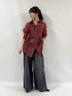 「PAGEBOY（ページボーイ）のアイテム」を使った、きゃぷさん（レディース・157cm）の夏コーディネート