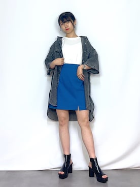 きゃぷさん（レディース・157cm）の夏コーディネート