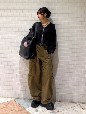 「PAGEBOY（ページボーイ）のアイテム」を使った、きゃぷさん（レディース・157cm）の秋コーディネート