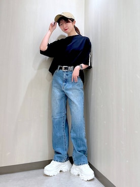 きゃぷさん（レディース・157cm）の春コーディネート