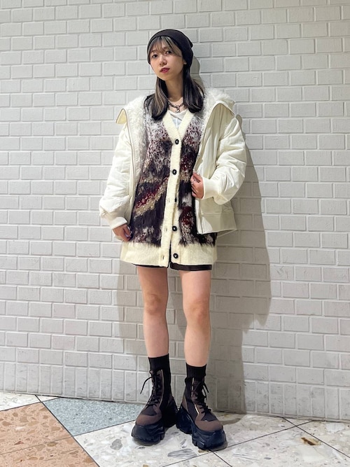 レースアップソックスブーツ 【3サイズ展開・厚底なのに軽量】（ブーツ