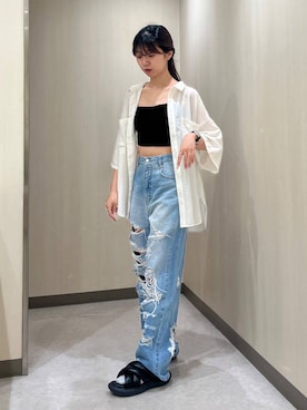 きゃぷさん(レディース・157cm)の夏コーディネート